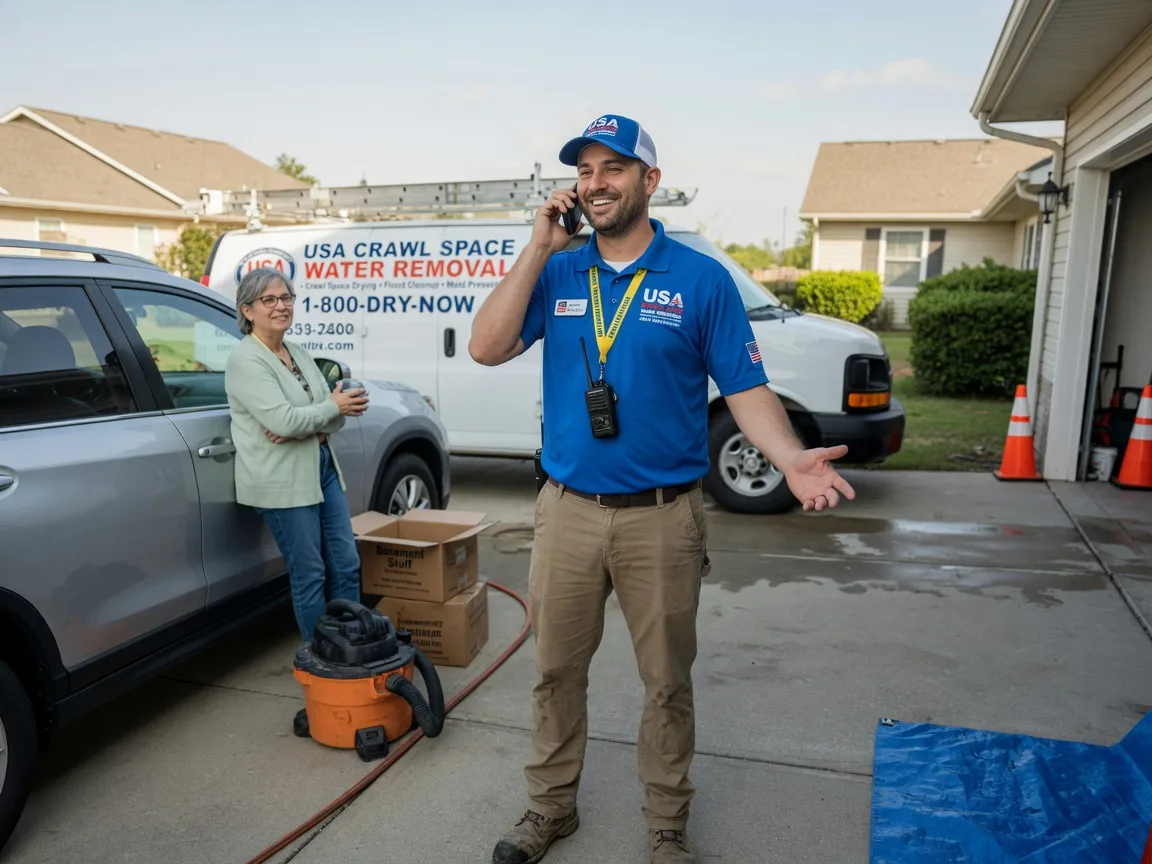 Crawl Space Water Removal Hammon, OK FAQs